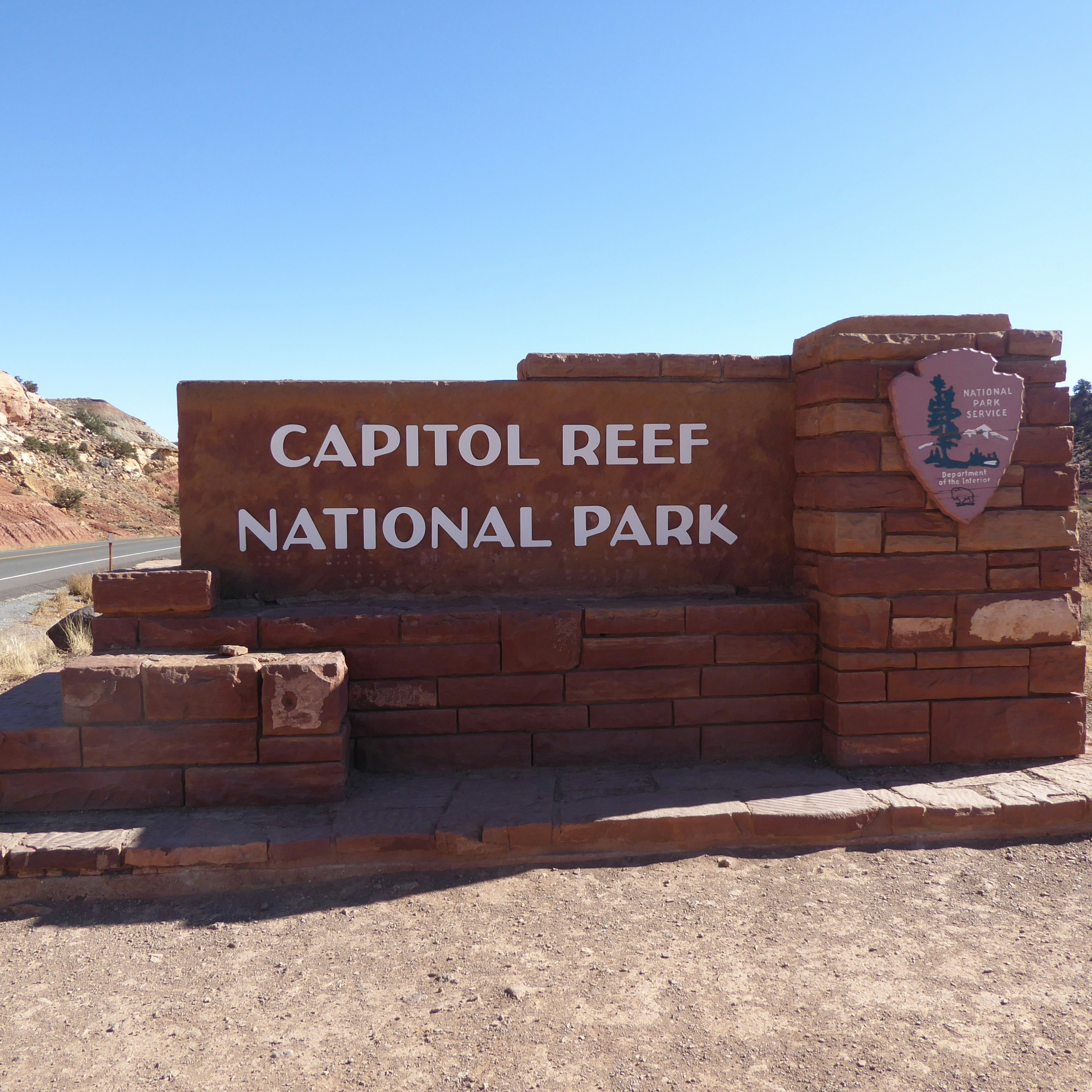 Capitol Reef National Park Sign