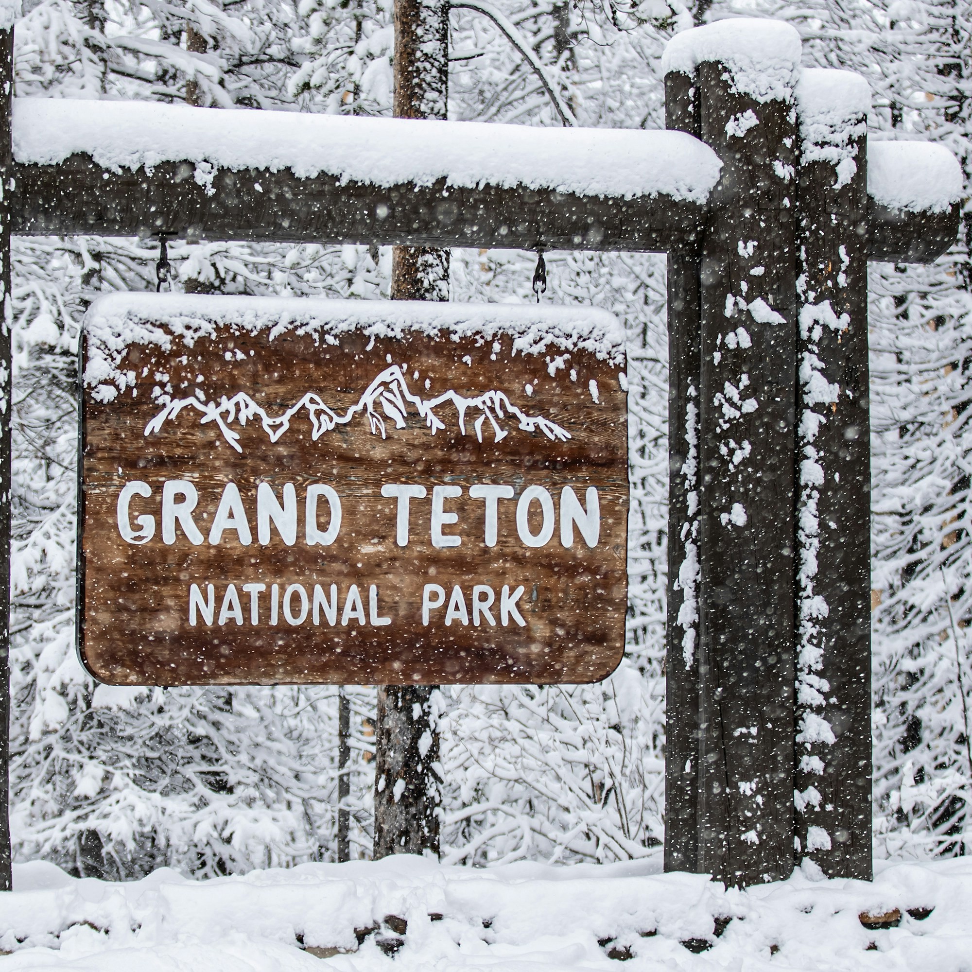 Grand Teton National Park Sign